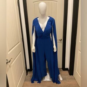 Royal blue jumpsuit